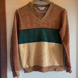 Vintage Georgio Terry V-Neck Sweatshirt